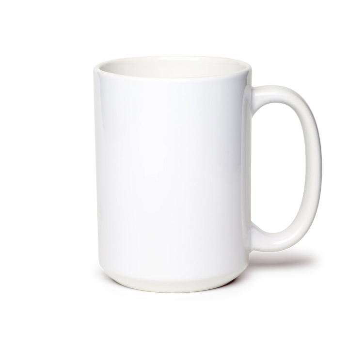 15 oz White Mug