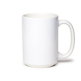 15 oz White Mug