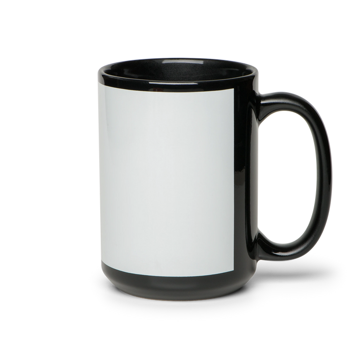 Black Coffee Mug