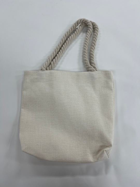 Cotton Linen Beach Bag