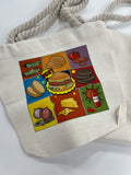 Cotton Linen Beach Bag