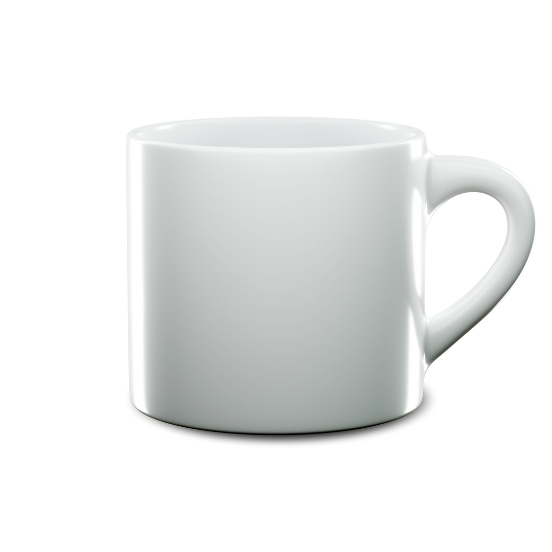 6 Oz. Espresso Ceramic Cup
