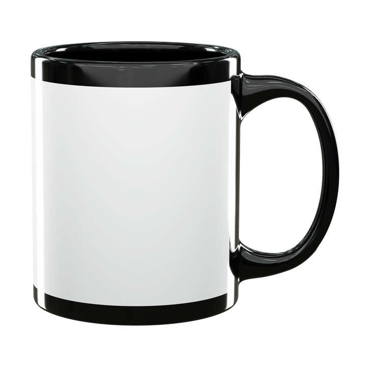 Black Coffee Mug
