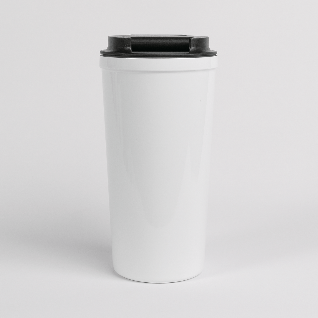 The Looper 16 oz. Coffee Tumbler - White