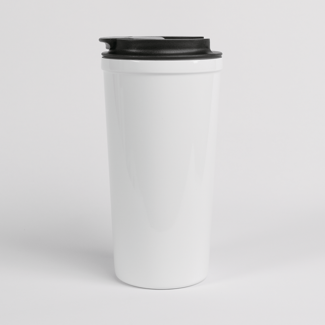 The Looper 16 oz. Coffee Tumbler - White