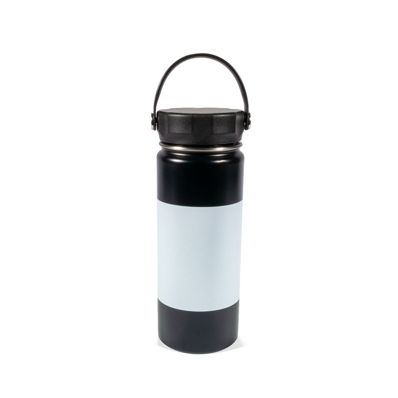 18 oz Black Stainless Steel Tumbler