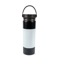 22 oz Black Stainless Steel Tumbler