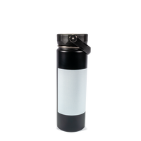 22 oz Black Stainless Steel Tumbler